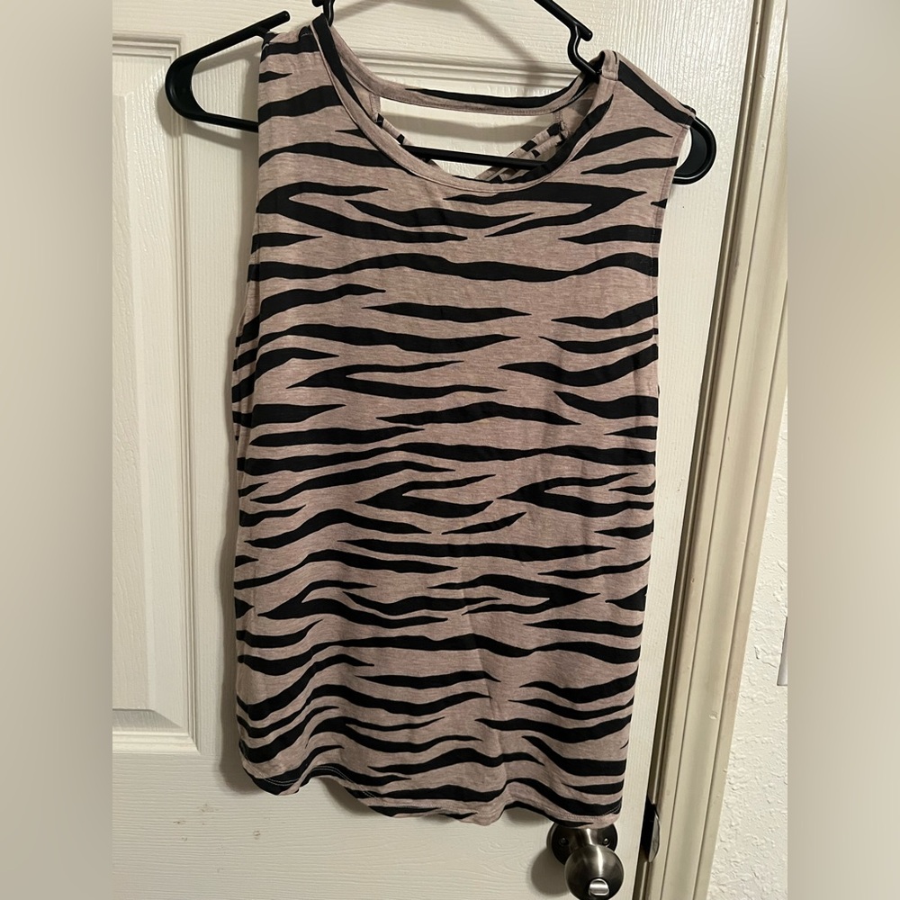 NWOT Maurice’s animal print tank